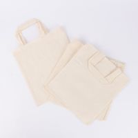 Creativ Company Stofftaschen Set 5 Stück aus Baumwolle hellnatur 27.5x30cm