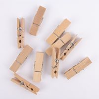 Creativ Company Holzklammer 10 Stück mittel Holz 7.2x2cm