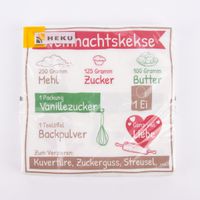 55286-Serviette-Weihnachten-Weihnachtskekse-33x33cm.jpg Serviette Weihnachten Weihnachtskekse 33x33cm 3lagig 20 Stück