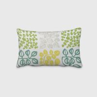 55303-SCHoeNER-LEBEN--Kissenhuelle-creme-Kreise-i_5.jpg SCHÖNER LEBEN. Kissenhülle creme mit Blätter in grün Tönen 30x50cm