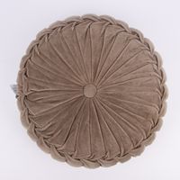 55534-Kissen-Samtkissen-rund-taupe-40x12cm.jpg Kissen Samtkissen rund taupe 40x12cm