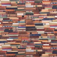55540-SCHoeNER-LEBEN--Tischlaeufer-Punkte-rosa-we_8.jpg SCHÖNER LEBEN. Tischläufer Digitaldruck Bücher Books bunt 40x160cm