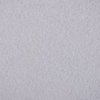 Baumwollfleece Fleece aus Baumwolle einfarbig hellgrau 1.45m