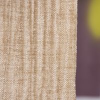 Thermo Chenille Fertigvorhang Kälteschutz Schallschutz Verdunkelung beige 145x245cm