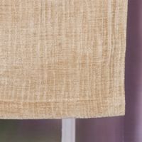 Thermo Chenille Fertigvorhang Kälteschutz Schallschutz Verdunkelung beige 145x245cm