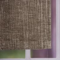 Thermo Chenille Fertigvorhang Kälteschutz Schallschutz Verdunkelung grau 145x245cm