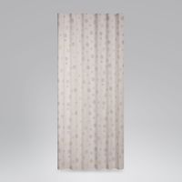 Dekostoff Lurex Wendestoff Weihnachten Schneeflocken beige gold 1.6m