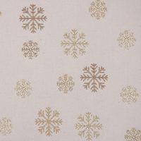 55711-Dekostoff-Lurex-Wendestoff-Weihnachten-beid_4.jpg Dekostoff Lurex Wendestoff Weihnachten Schneeflocken beige gold 1.6m