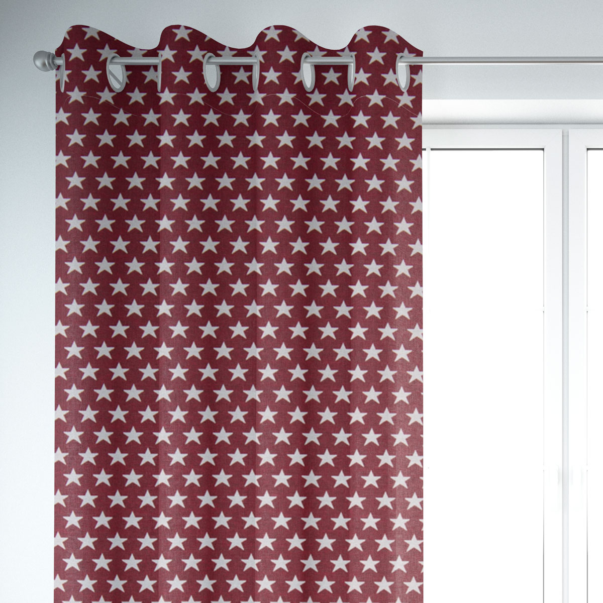55715-Dekostoff-Jacquard-Wendestoff-Weihnachten-beidseitig-Sterne-weiss-rot-1-4m-Breite-KW45-48705Capture0011Vorhang4.jpg Dekostoff Jacquard Wendestoff Weihnachten Sterne weiß rot 1.4m
