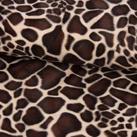 55929-Fellimitat-Webpelz-Kunstfell-Giraffe-beige-_2.jpg Velours Fellimitat Kunstfell Giraffe beige braun 1.5m Breite