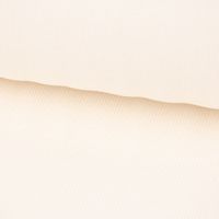 Strickstoff Baumwollstrick Bekleidungsstoff creme 1.60m Breite