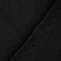 Strickstoff Baumwollstrick Bekleidungsstoff schwarz 1.60m Breite