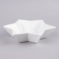 56006-Schale-Stern-Porzellan-weiss-25x25x5cm.jpg Schale Stern Porzellan weiß 25x25x5cm