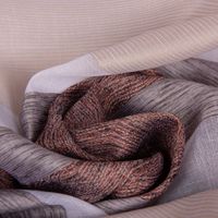 56016-Gardinenstoff-Dekostoff-Querstreifen-Leinen_1.jpg Gardinenstoff Dekostoff Querstreifen Leinenoptik meliert grau beige rotbraun 1.50m Breite