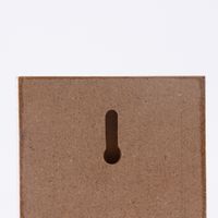 Clayre & Eef Schild Love never fails Holz rosa 9x2x13cm