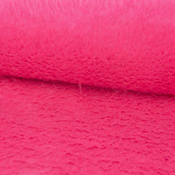 Fellimitat Pelzimitat Kunstfell Stoff pink Kurzhaar 1.5m Breite
