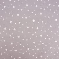 56473-Tischdeckenstoff-beschichtete-Baumwolle-Stern.jpg Tischdeckenstoff beschichtete Baumwolle Sterne grau weiß 1.55m Breite