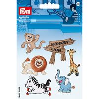 56536-Prym-Applikation-Buegelbild-Anker-und-Rettu_2.jpg Prym Applikation Bügelbild Zoo selbstklebend 6 Stück