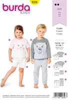 Burda Schnittmuster 9326 Pyjama