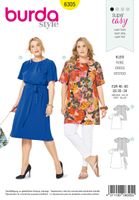 Burda Schnittmuster 6305 Kleid