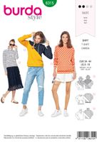 Burda Schnittmuster 6315 Shirt