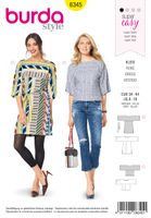 Burda Schnittmuster 6345 Kleid