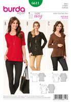 Burda Schnittmuster 6611 Shirt