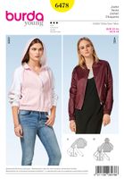 Burda Schnittmuster 6478 Jacke