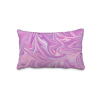 Dekostoff Halbpanama Digitaldruck Retro Batik lila pink 1.40m Breite