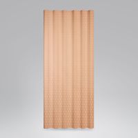 Dekostoff Baumwollstoff Waben Sechseck apricot gold metallic 1.40m