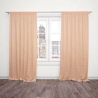 Dekostoff Baumwollstoff Waben Sechseck apricot gold metallic 1.40m