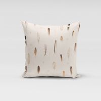 56637-Baumwollstoff-Stoff-Dekostoff-Digitaldruck-_5.jpg Dekostoff Halbpanama Digitaldruck Federn creme braun 1.40m Breite