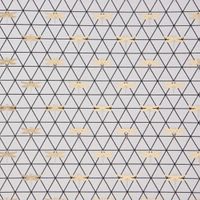 56640-Dekostoff-Jacquard-Stoff-Dreiecke-weiss-sch_1.jpg Dekostoff Jacquard-Stoff Dreiecke weiß schwarz Libelle gold 1.40m