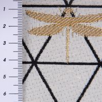 56640-Dekostoff-Jacquard-Stoff-Dreiecke-weiss-schwa.jpg Dekostoff Jacquard-Stoff Dreiecke weiß schwarz Libelle gold 1.40m