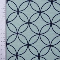 56802-Gardinenstoff-Dekostoff-Blumen-Kreise-tuerk_3.jpg Gardinenstoff Dekostoff Retro Kreise türkis dunkelblau 1.4m Breite