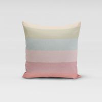 Dekostoff Dobby Streifen 9.5cm mint rosa beere rot gelb grün 1.40m
