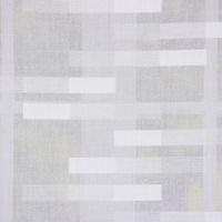 Schiebevorhang Leinenoptik Scherli Effektstreifen weiß 245x60cm