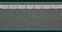 Gardinenband Wave Wellenband Taschenband volltransparent 75mm
