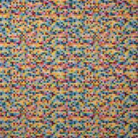 Dekostoff Doubleface Wendestoff Jacquard Kästchen Pixel bunt 1.4m