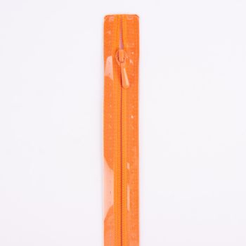 Prym Reißverschluss RV S2 Typ 0 Nahtfein 25 cm Fla orange