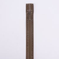Prym Reißverschluss RV S2 Typ 0 Nahtfein 25 cm Fla graubraun
