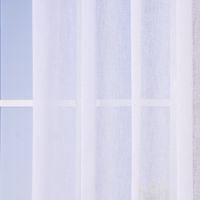 Ösengardine Leinenoptik uni weiß 140x260cm