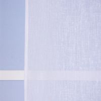 Ösengardine Leinenoptik uni weiß 140x260cm