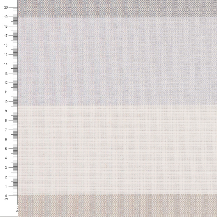 57666-SCHoeNER-LEBEN--Kissenhuelle-Streifen-9-5cm-creme-beige-braun-grau-versch--Groessen-57668-2-Kopie.jpg Stoffdetail der SCHÖNER LEBEN. Kissenhülle mit Maßstab zur Darstellung der 9,5 cm breiten Streifen.
