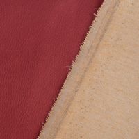 Kunstleder Polsterkunstleder Kreativleder Metallic Glanz rot 1.4m