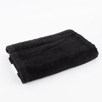 Premium-Frottee Handtuch 100% Baumwolle 580g/qm schwarz
