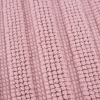 Badematte gestreift einfarbig blush 50x70cm