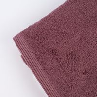 Premium-Frottee Handtuch 100% Baumwolle 580g/qm aubergine