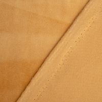 Samtstoff Dekostoff Velvet Samt einfarbig ockergelb 1.4m