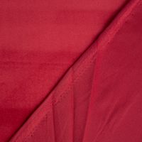 Samtstoff Dekostoff Velvet Samt einfarbig rot 1.4m